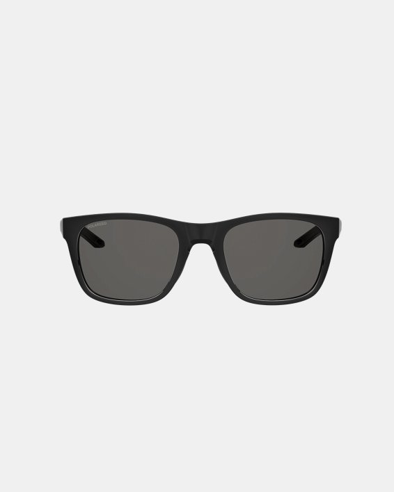 Unisex UA Raid Polarized Sunglasses, Black, pdpMainDesktop image number 1